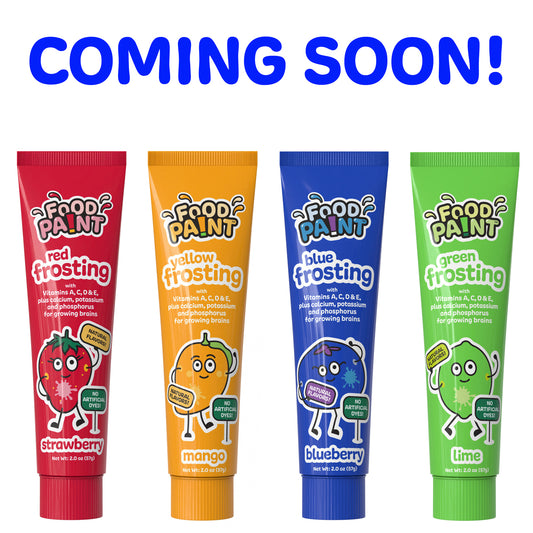 4 Flavor Bundle: 2 tubes per flavor - Strawberry, Mango, Blueberry & Lime!